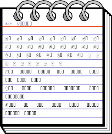 KR Clover Regular animated font preview