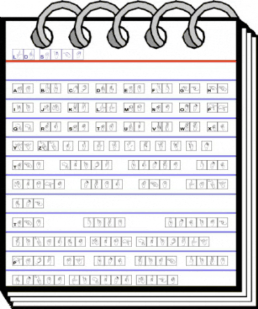 LD Sign Regular animated font preview