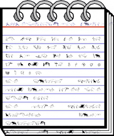 P22Petroglyphs European animated font preview