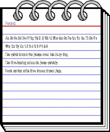 Packet Regular animated font preview
