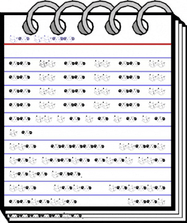 Pi_&haa Regular animated font preview