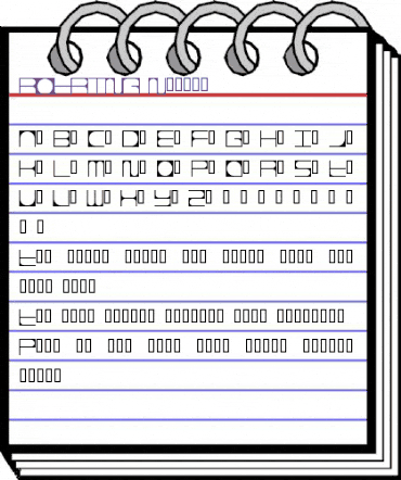 ROTRING Normal animated font preview