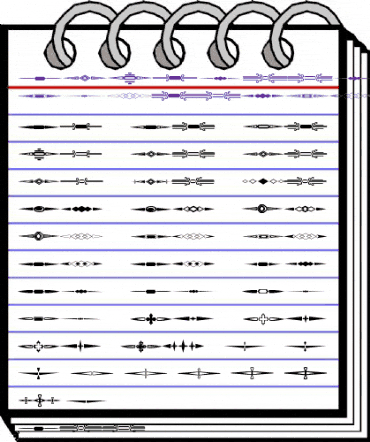 TFDashes Regular animated font preview