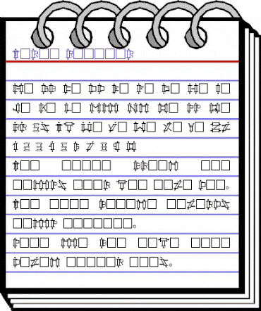 Torah Regular animated font preview