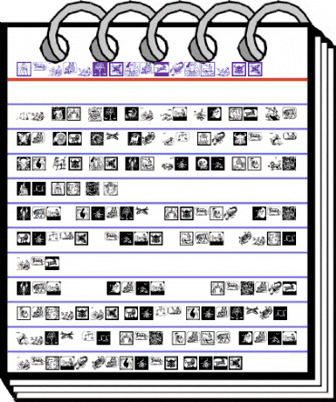 ZodiacsSignStars Regular animated font preview