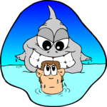 Shark Attack Clip Art