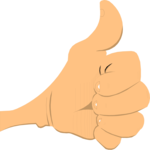 Thumbs Up 09 Clip Art