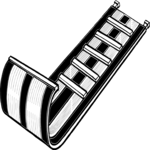 Toboggan 1 Clip Art