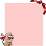 Dog Frame 1 Clip Art