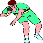 Shot-Put 5 Clip Art