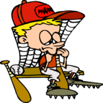 Baseball - Player 39 Clip Art