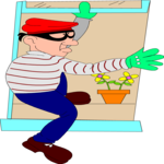 Burglary 1 Clip Art