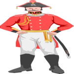 Officer - English 1 Clip Art