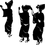 Dancers (2) Clip Art