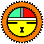 Sun Face 01 Clip Art