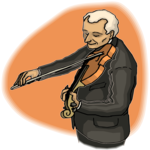 Violinist 26 Clip Art