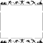 Fitness Frame Clip Art