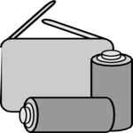 Recycling - Batteries Clip Art