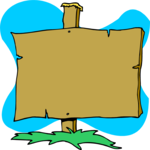 Blank Sign 12 Clip Art