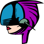 Spacewoman 1 Clip Art