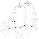 Pumpkins 2 Clip Art