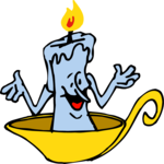 Candle Cartoon 1 Clip Art