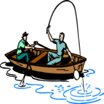 Fishing 044 Clip Art