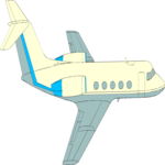 Private Jet 4 Clip Art
