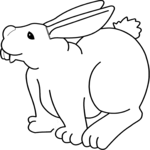 Rabbit 01 Clip Art