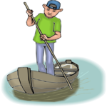 Steering Boat Clip Art