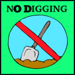 No Digging