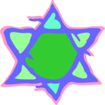 Star of David 21 Clip Art