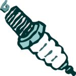 Spark Plug 14 Clip Art