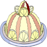 Pie - Lemon Meringue Clip Art