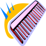 Comb 13 Clip Art