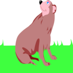 Groundhog - No Shadow Clip Art