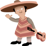 Mexican Man 2 Clip Art