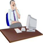 Businessman on Telephone 5