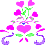 Heart & Flower Design 4