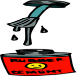 Rubber Cement Clip Art