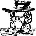 Antique Style Sewing Machine 2