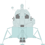 Lunar Module 2 Clip Art