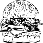 Sandwich 02 Clip Art