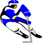 Ice Hockey - Player 03 Clip Art