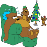 Bear Family Christmas