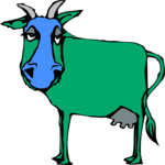 Cow 02 Clip Art