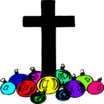 Ornaments & Cross