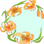 Flower Background 21 Clip Art