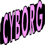 Cyborg - Title Clip Art