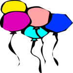 Balloons 4 Clip Art